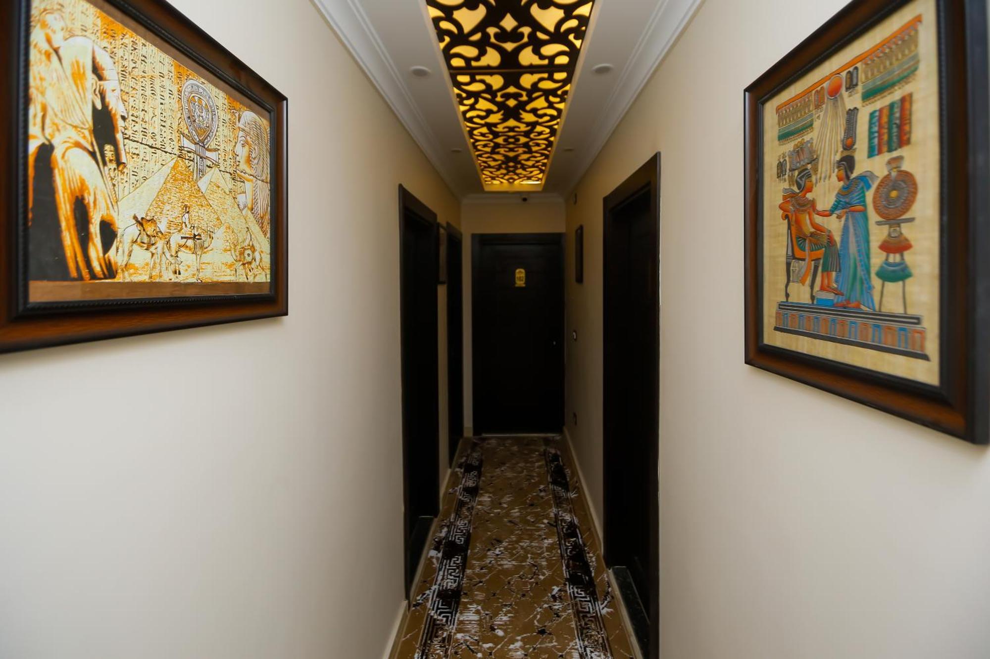 לינה וארוחת בוקר Nazlet el-Sîsi Imperial Pyramids Heights View מראה חיצוני תמונה