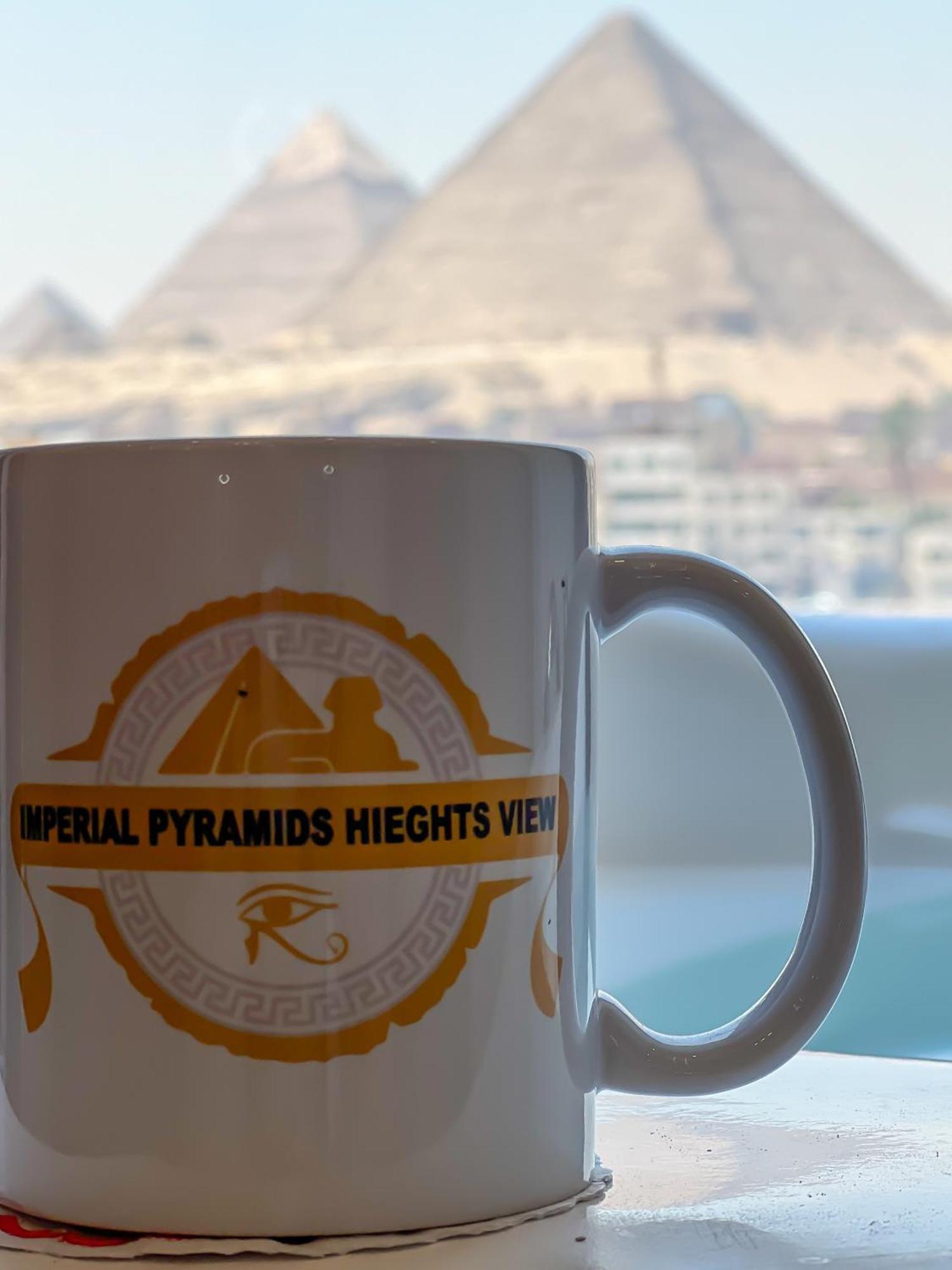 לינה וארוחת בוקר Nazlet el-Sîsi Imperial Pyramids Heights View מראה חיצוני תמונה